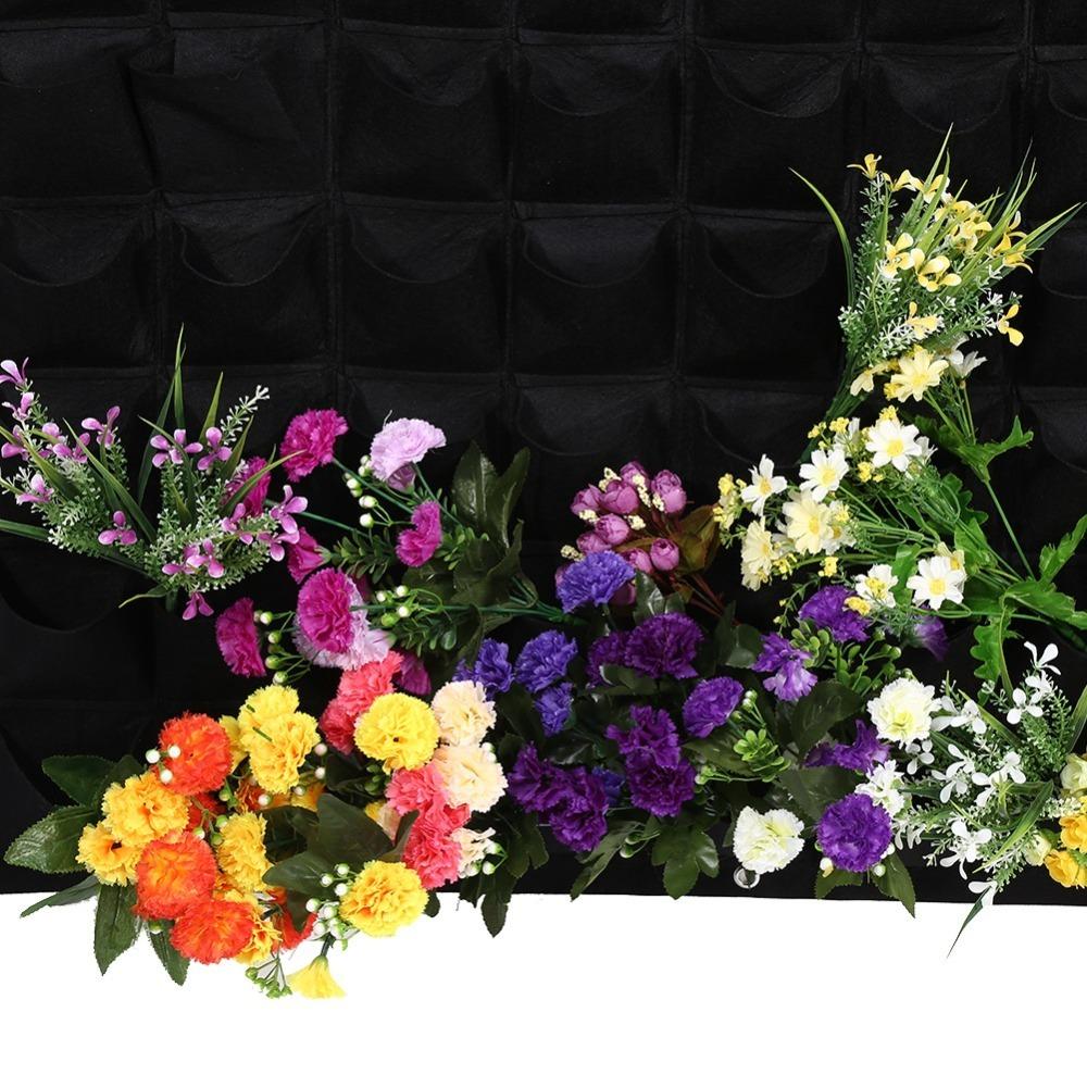 Durable 81 Pockets Plant Grow Bag Felt 100*100cm Grow Bag Easy To Hang Lightweight Wall Plant Bags Indoor Gardening чорний
Durable 81 Pockets Plant Grow Bag Felt 100*100cm Grow Bag Easy To Hang Lightweight Wall Plant Bags Indoor Gardening чорний
