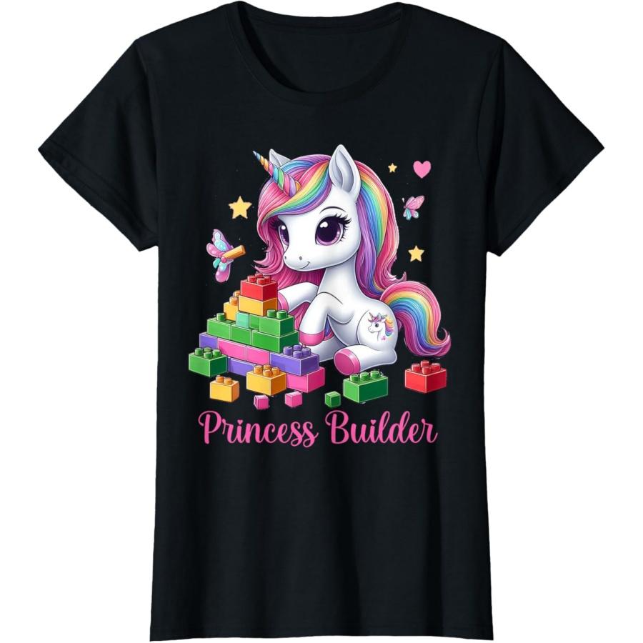 Princess Builder Unicorn for Girls – Building Blocks Bricks T-Shirt XXXXXL чорний
Princess Builder Unicorn for Girls – Building Blocks Bricks T-Shirt XXXXXL чорний