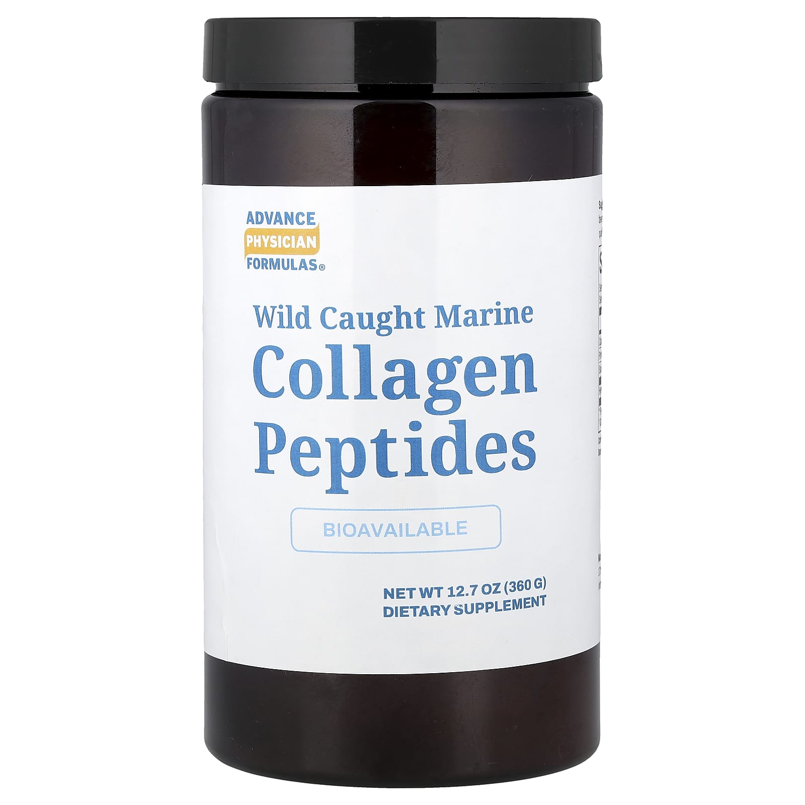 Advance Physician Formulas, Wild Marine Collagen Peptides, 360g (12.7oz)
Advance Physician Formulas, Wild Marine Collagen Peptides, 360g (12.7oz)