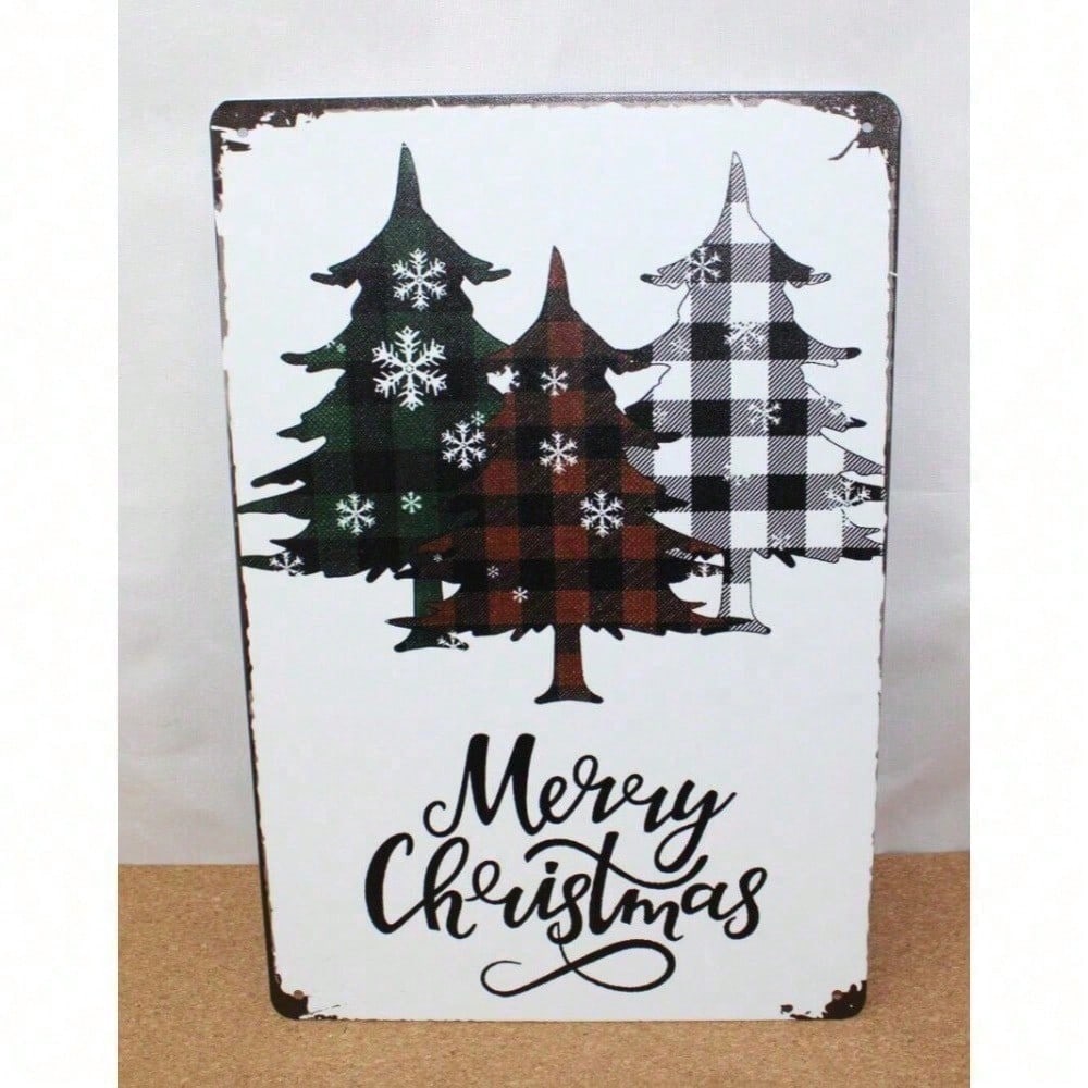 EternalDcor Vintage Christmas Tree Tin Sign x Inch Rustic Metal Wall Decor for Home Kitchen Bar Merry Xmas Plaque 20x30cm(7.8x11.8inch)
EternalDcor Vintage Christmas Tree Tin Sign x Inch Rustic Metal Wall Decor for Home Kitchen Bar Merry Xmas Plaque 20x30cm(7.8x11.8inch)