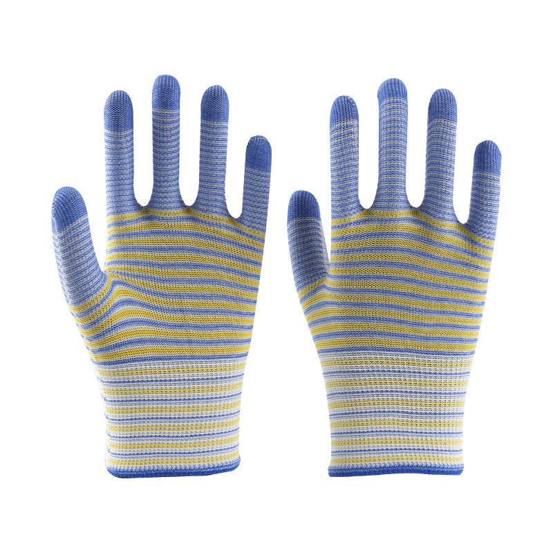 6/12pairs Breathable, Knitted, Protective Gloves, Striped, Anti Slip Gloves, Wear-resistant, Work Gloves, High Elasticity, Nylon Gloves 6 pairs синій
6/12pairs Breathable, Knitted, Protective Gloves, Striped, Anti Slip Gloves, Wear-resistant, Work Gloves, High Elasticity, Nylon Gloves 6 pairs синій