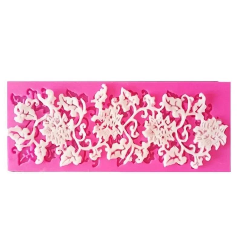 Creative Fashion Handmade Molds Lace Flower and Leaf Sugar Process Silicone Lace Embossed Cake DIY Mold Candy Decoration Mold A
Creative Fashion Handmade Molds Lace Flower and Leaf Sugar Process Silicone Lace Embossed Cake DIY Mold Candy Decoration Mold A