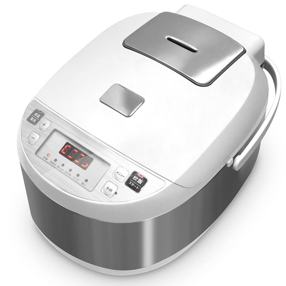 Wellz Rice Cooker Cups Automatic Heat Retention Microcomputer Timer Multifunctional 12 Types Menu Rice Cooker 5.5 білий
Wellz Rice Cooker Cups Automatic Heat Retention Microcomputer Timer Multifunctional 12 Types Menu Rice Cooker 5.5 білий
