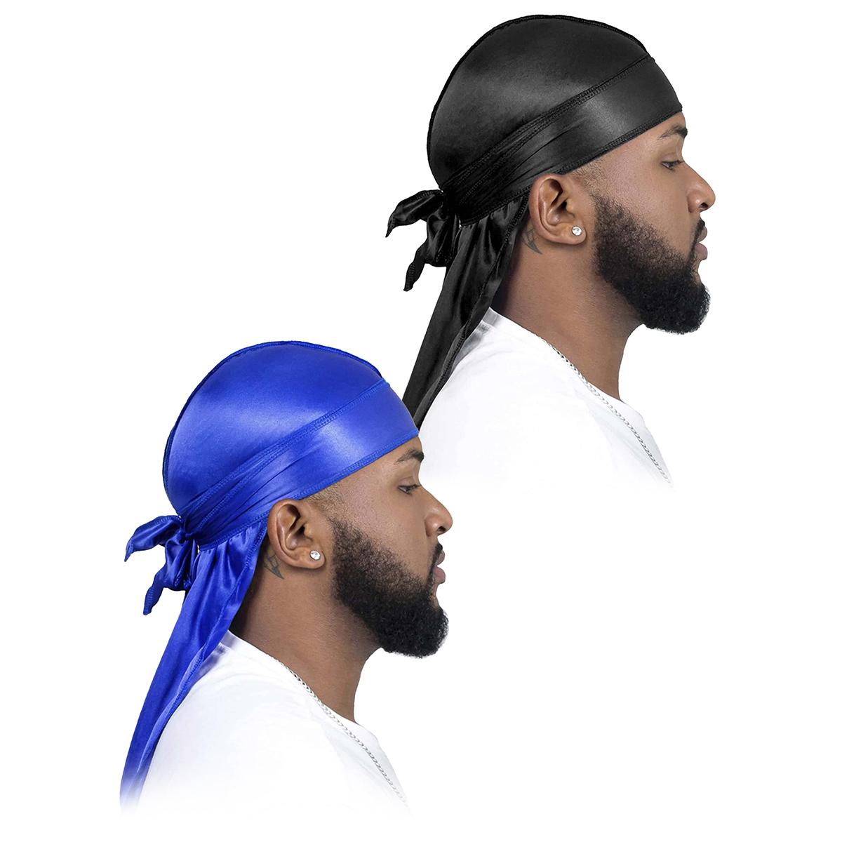 2pcs MEN S Simulation Silk Solid Color Silk Satin Long Tail Braided Pirate Hat Personalized Street Headscarf One Size
2pcs MEN S Simulation Silk Solid Color Silk Satin Long Tail Braided Pirate Hat Personalized Street Headscarf One Size