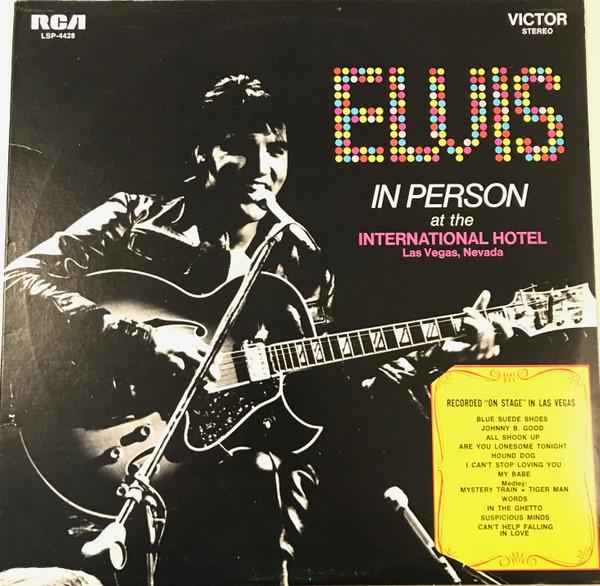 LP Record ELVIS PRESLEY Elvis In Person At The Internationa LSP4428 RCA Victor 1977 Canada Rock Used
LP Record ELVIS PRESLEY Elvis In Person At The Internationa LSP4428 RCA Victor 1977 Canada Rock Used