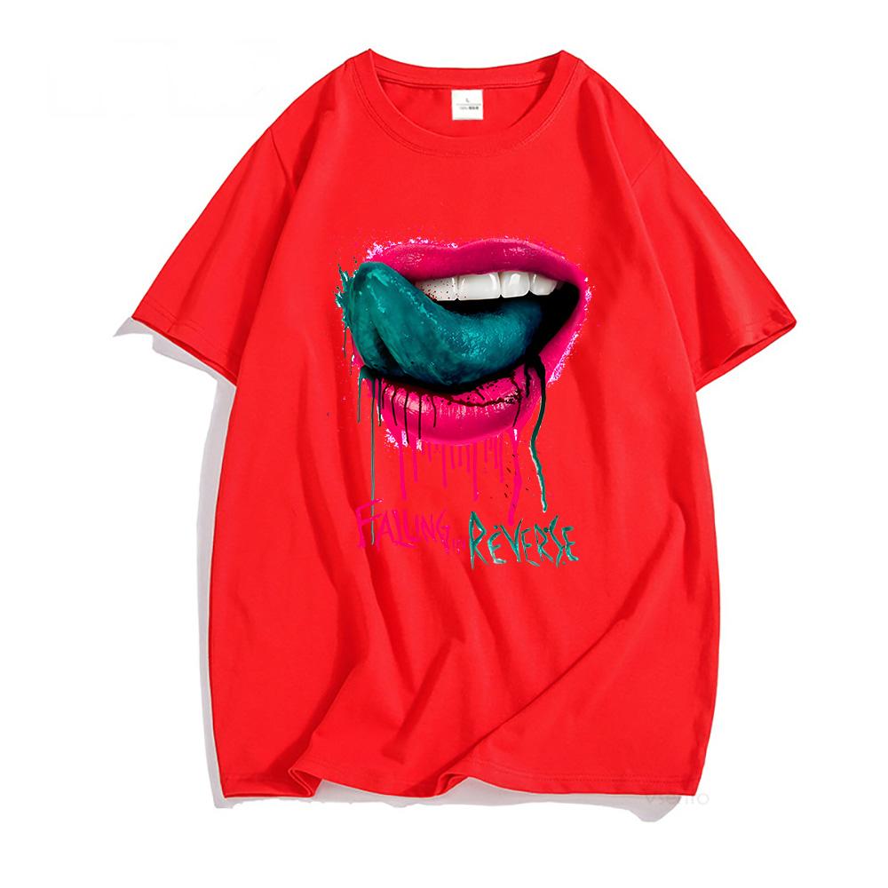 Falling in Reverse Tshirts Rock Band Graphic Printing Teeshirt Streetwear Hip Hop Style Summer Tshirts Cotton Unisex Tees Tops 4XL
Falling in Reverse Tshirts Rock Band Graphic Printing Teeshirt Streetwear Hip Hop Style Summer Tshirts Cotton Unisex Tees Tops 4XL