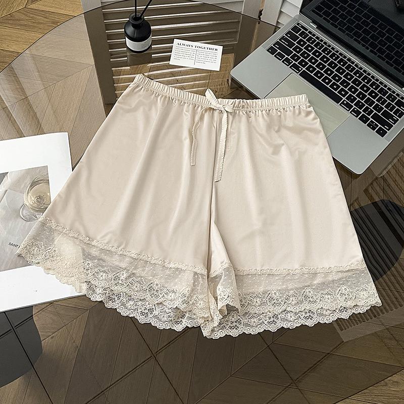 Plus Size Women s Summer Satin Lace Stitching High Bounce Non Scratch Anti Tardy Loose Breathable Leggings one size тілесний
Plus Size Women s Summer Satin Lace Stitching High Bounce Non Scratch Anti Tardy Loose Breathable Leggings one size тілесний