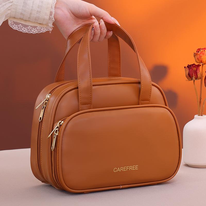 Large Capacity Cosmetic Storage Bags Waterproof Dustproof Travel Toiletries Pouch Organizer Portable with Handle Makeup Handbag коричневий
Large Capacity Cosmetic Storage Bags Waterproof Dustproof Travel Toiletries Pouch Organizer Portable with Handle Makeup Handbag коричневий
