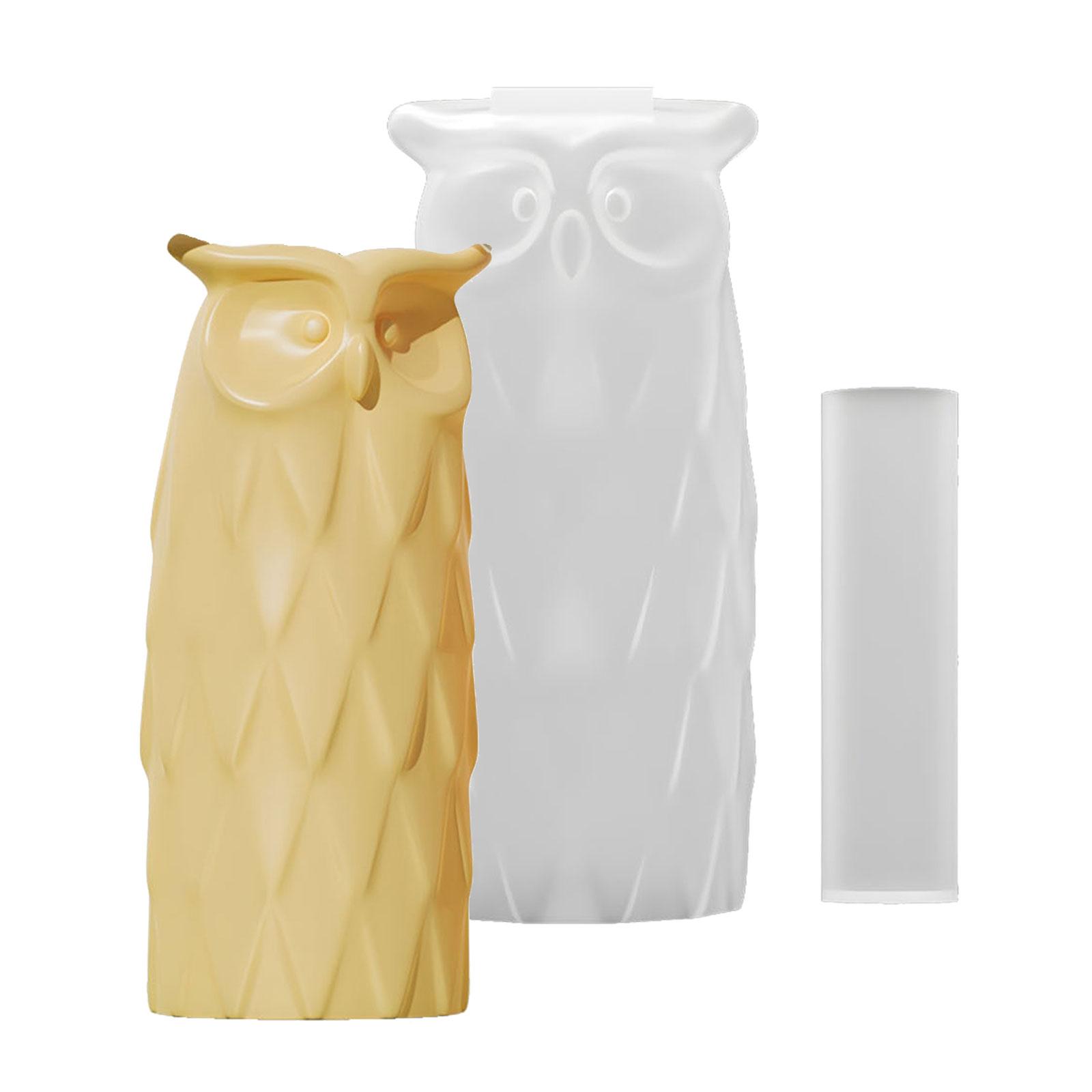 Lightweight Owl Design Vase Mold Heat Resistant Silicone Material For Creative DIY Home Decoration Projects 1
Lightweight Owl Design Vase Mold Heat Resistant Silicone Material For Creative DIY Home Decoration Projects 1