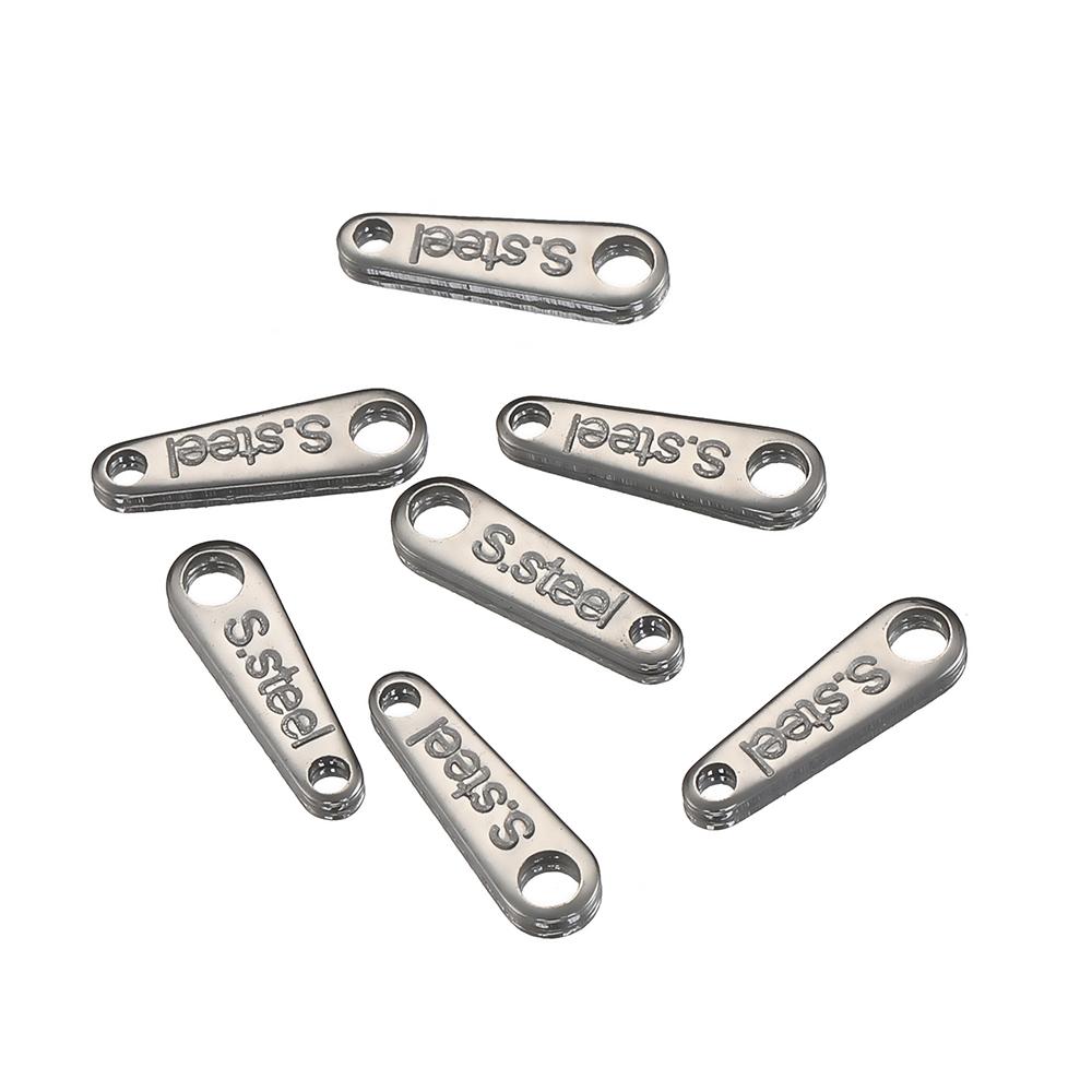 50pcs Stainless Steel End Charms Pendants Vacuum Plating Bracelet Chain Extension Tail Charm for DIY Jewelry Making No Fade 50pcs
50pcs Stainless Steel End Charms Pendants Vacuum Plating Bracelet Chain Extension Tail Charm for DIY Jewelry Making No Fade 50pcs