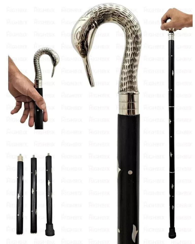 Designer Silver Head Brass Handle Wooden Walking Stick Cane 3-Fold Handmade gift золотой
Designer Silver Head Brass Handle Wooden Walking Stick Cane 3-Fold Handmade gift золотой