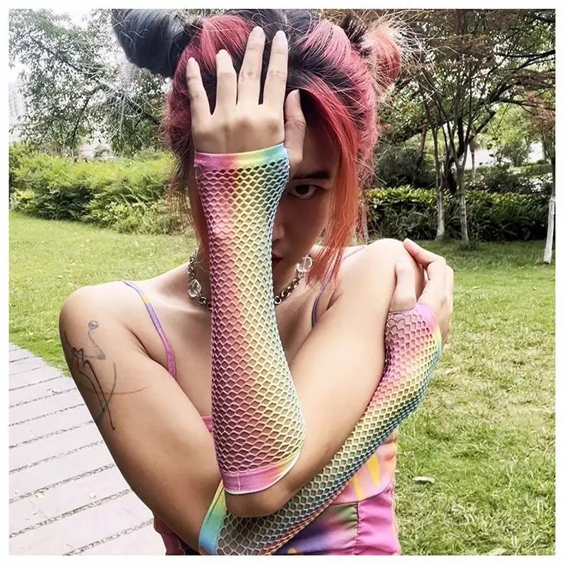 Женские Сексуальные Длинные Сетчатые Чулки Радужной Расцветки Дамские Уникального Нового Дизайна Выше Колена До Бедра Носки Медиас JK Сетчатые Чулки One Size
Женские Сексуальные Длинные Сетчатые Чулки Радужной Расцветки Дамские Уникального Нового Дизайна Выше Колена До Бедра Носки Медиас JK Сетчатые Чулки One Size