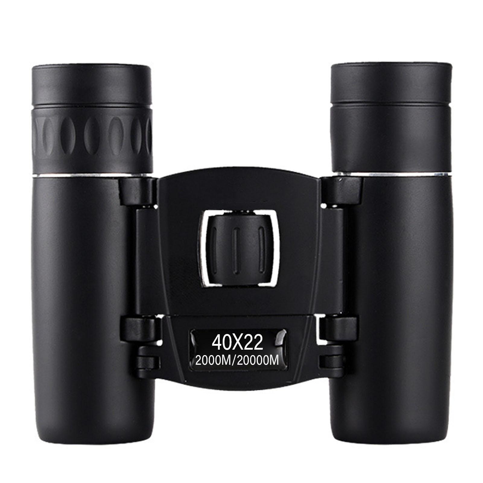 40x22 Compact Small Binoculars HD Powerful Binoculars Black Binoculars for Bird Watching Camping
40x22 Compact Small Binoculars HD Powerful Binoculars Black Binoculars for Bird Watching Camping