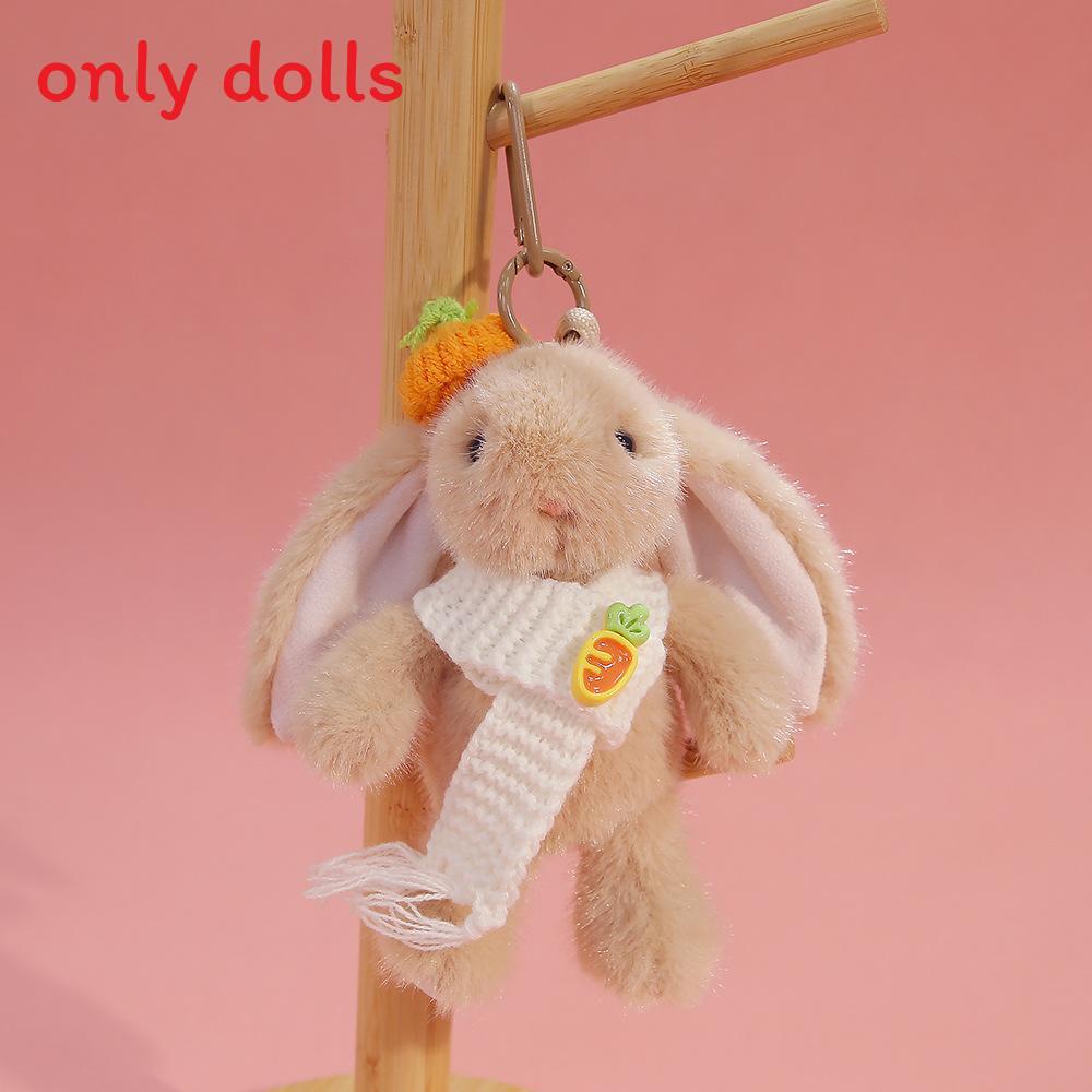 Plush Rabbit Keychain With Knitted Scarves And Hats Decor For Kids And Giftgiving коричневий
Plush Rabbit Keychain With Knitted Scarves And Hats Decor For Kids And Giftgiving коричневий