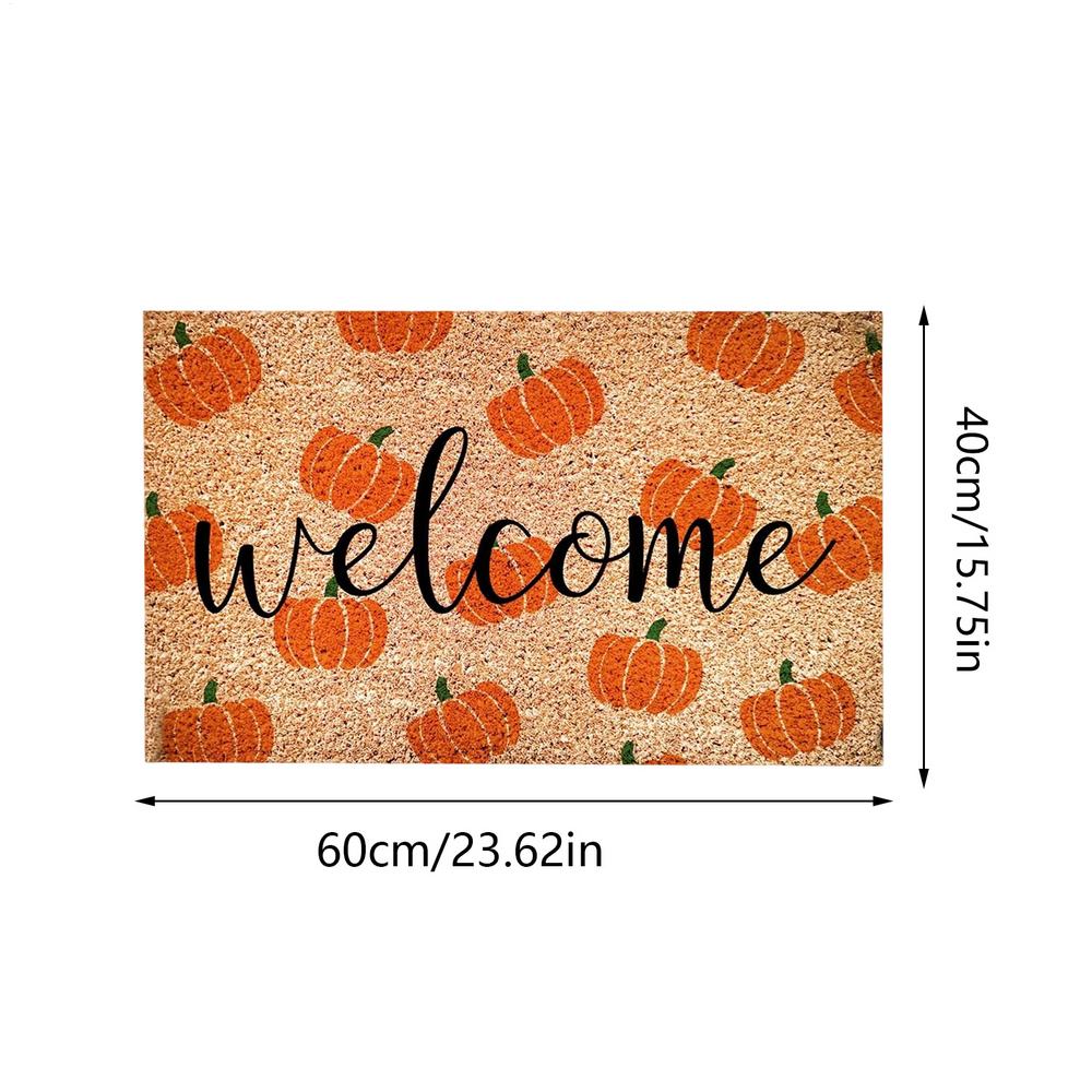 Autumn Theme Door Mat Thanksgiving Pumpkin Maple Welcome Mat Non Slip Bedroom Kitchen Entrance Doormat Floor Rug Home Decor
Autumn Theme Door Mat Thanksgiving Pumpkin Maple Welcome Mat Non Slip Bedroom Kitchen Entrance Doormat Floor Rug Home Decor