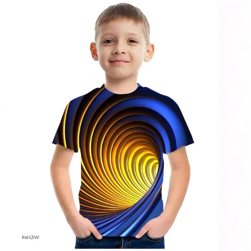 Kids T-shirt 3d Print Summer New Boys 3D Sexy Design Gradient Round Neck Short Sleeved T-shirt 170
Kids T-shirt 3d Print Summer New Boys 3D Sexy Design Gradient Round Neck Short Sleeved T-shirt 170
