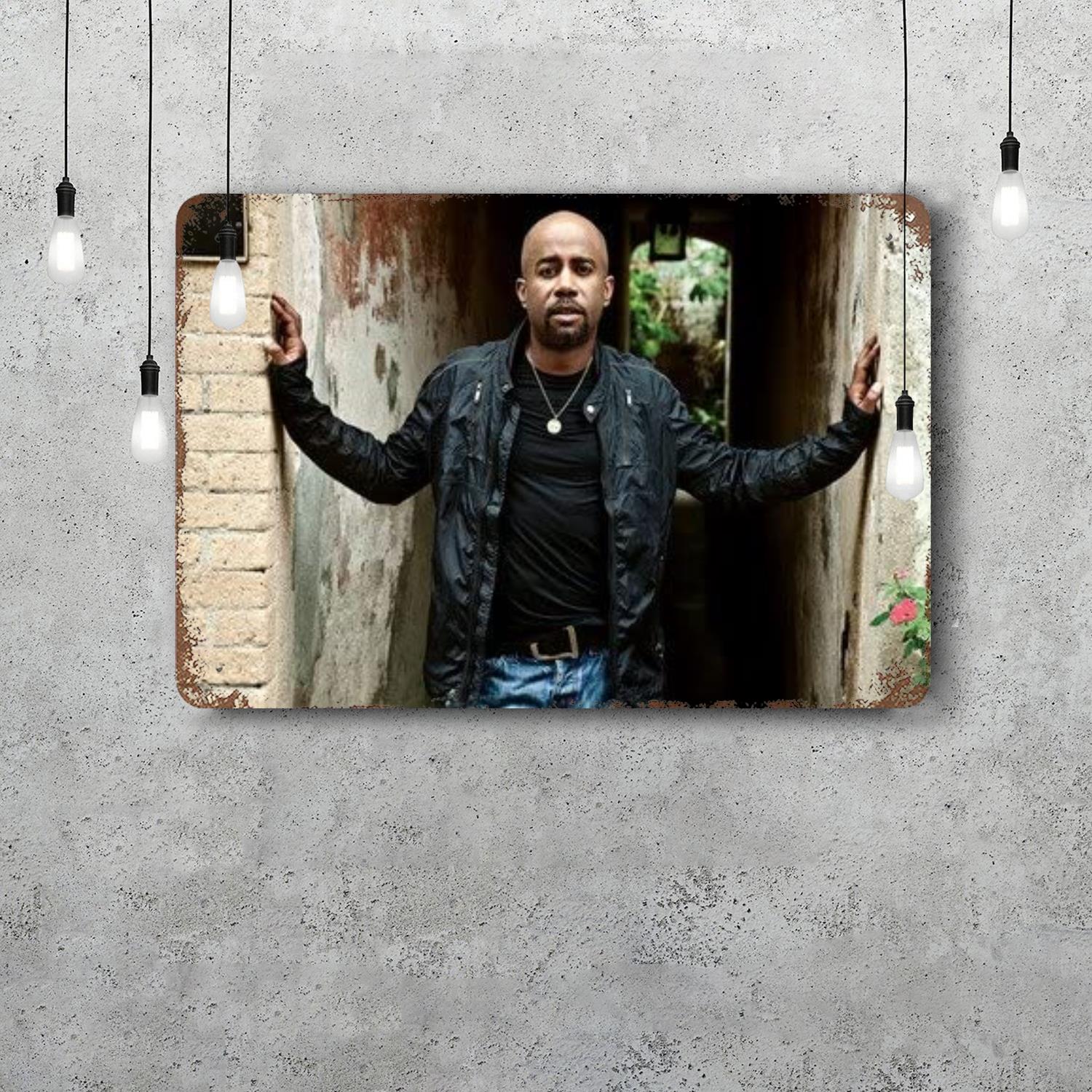 Darius Rucker Vintage Tin Sign Home Decor Wall Decor Art Wall Mural Room Decoration Decor Retro Metal Sign Plate Bar Posters 20x30cm(7.8x11.8inch)
Darius Rucker Vintage Tin Sign Home Decor Wall Decor Art Wall Mural Room Decoration Decor Retro Metal Sign Plate Bar Posters 20x30cm(7.8x11.8inch)