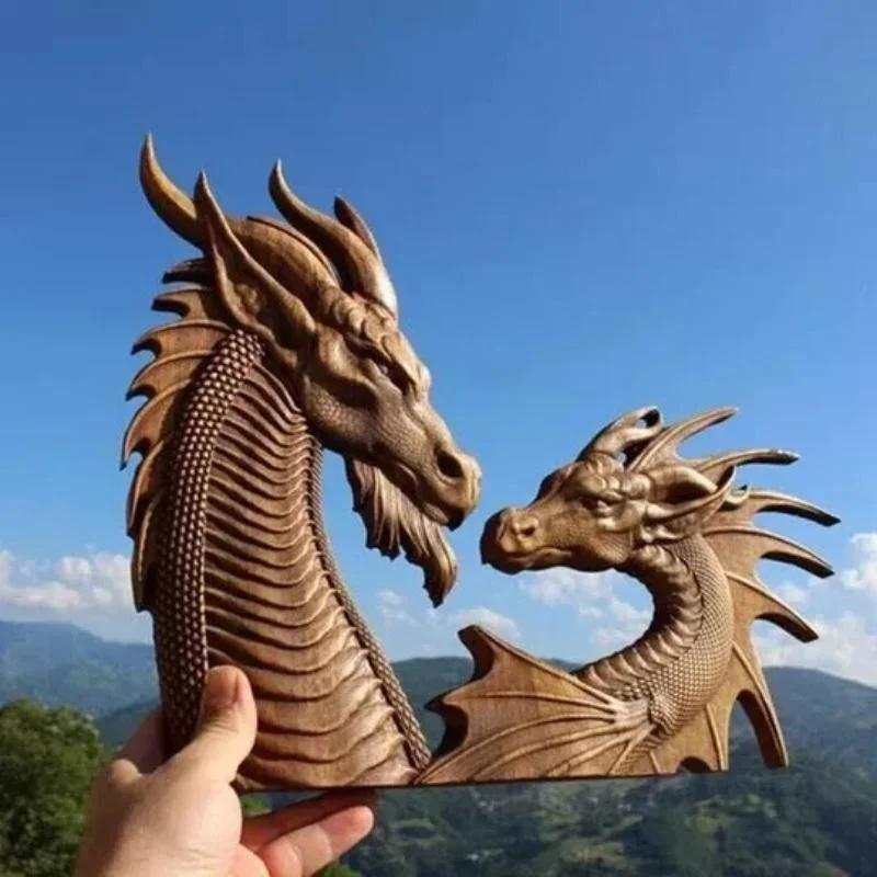 Retro Style Simulation Dragon Statue Wall Hanging Unique Dragons Decor Resin Courtyard Garden Home Decoration Artwork Craft Gift C
Retro Style Simulation Dragon Statue Wall Hanging Unique Dragons Decor Resin Courtyard Garden Home Decoration Artwork Craft Gift C