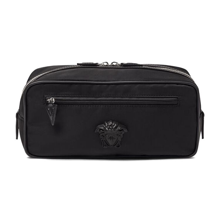 Versace Medusa Plaque Nylon Pouch Black Unisex Pouches 1000731-DNY8ME-D41NP Basic Set (Bag+Dust Bag)
Versace Medusa Plaque Nylon Pouch Black Unisex Pouches 1000731-DNY8ME-D41NP Basic Set (Bag+Dust Bag)