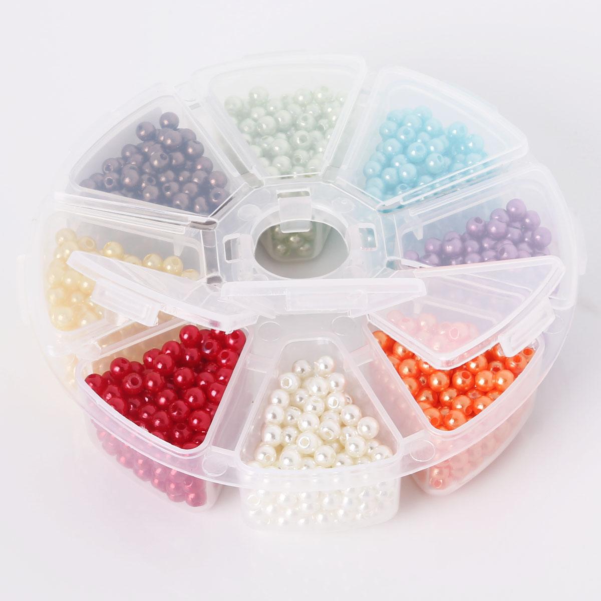 160-1500 шт./кор. 4/6/8 мм набор жемчужных бусин из АБС-пластика, круглые свободные бусины-разделители для DIY браслета, ожерелья, аксессуары для изготовления ювелирных изделий 4mm 1500pcs разноцветный
160-1500 шт./кор. 4/6/8 мм набор жемчужных бусин из АБС-пластика, круглые свободные бусины-разделители для DIY браслета, ожерелья, аксессуары для изготовления ювелирных изделий 4mm 1500pcs разноцветный
