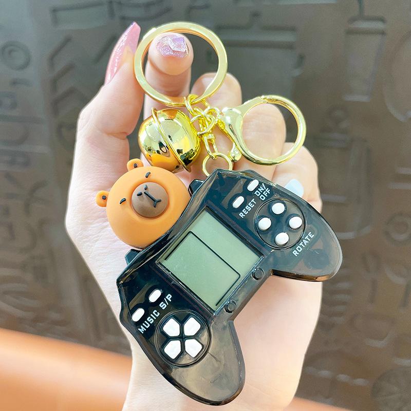 Creative Capibara Mini Game Console Keychain
Creative Capibara Mini Game Console Keychain