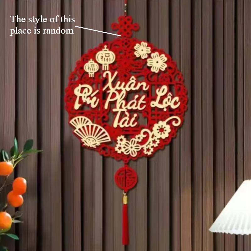 2026 Lunar New Year Decorations - Traditional Tet Festival Hanging Ornaments with Tassels, Asian Spring Festival Home Decor Gift
2026 Lunar New Year Decorations - Traditional Tet Festival Hanging Ornaments with Tassels, Asian Spring Festival Home Decor Gift