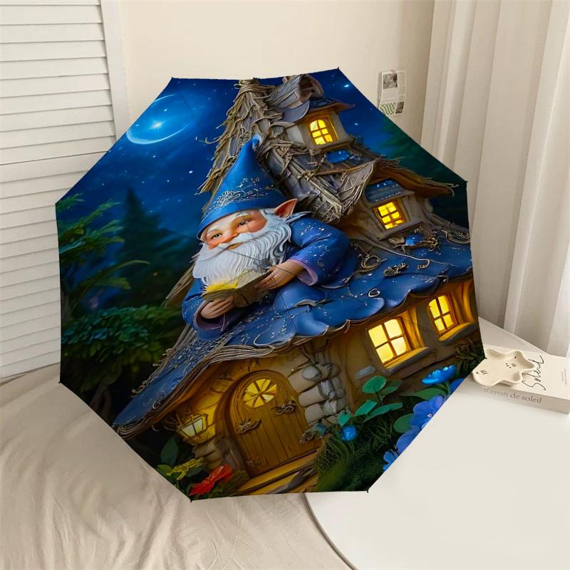 1PC Gnome Night Umbrella-8-Rib Reinforced, Automatic Open, Lightweight & Durable, Fashion Accessory for Outdoor-D345
1PC Gnome Night Umbrella-8-Rib Reinforced, Automatic Open, Lightweight & Durable, Fashion Accessory for Outdoor-D345