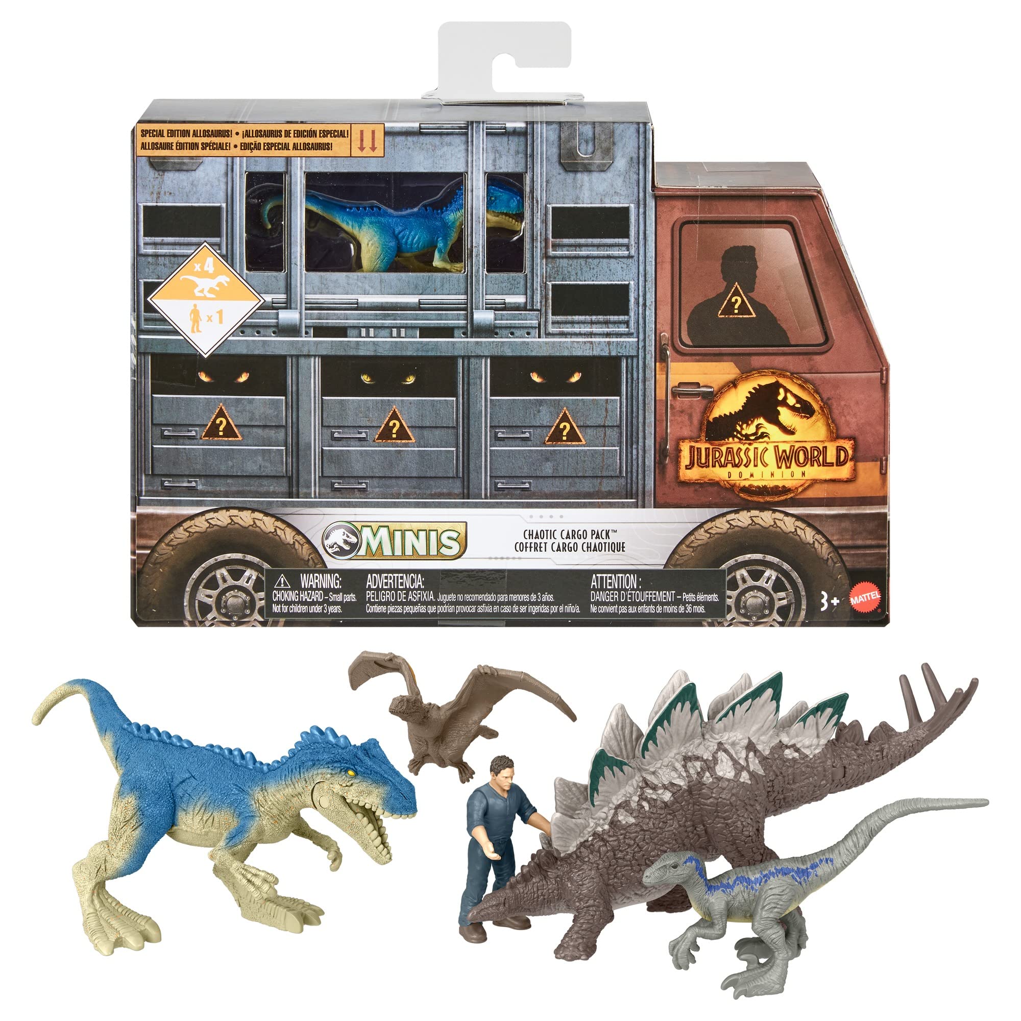 Mattel JURASSIC WORLD New Ruler Minifigure Multipack Edition Аллозавр 4 динозавра 1 5 минифигурок в общей сложности лет и GWP71 (Ограничено включено) +
Mattel JURASSIC WORLD New Ruler Minifigure Multipack Edition Аллозавр 4 динозавра 1 5 минифигурок в общей сложности лет и GWP71 (Ограничено включено) +