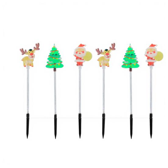 6 Pcs Christmas Garden Stake Lights Outdoor Waterproof Santa Claus Tree Snowman Yard Light Solar/Battery Powered Pathway Lights Battery
6 Pcs Christmas Garden Stake Lights Outdoor Waterproof Santa Claus Tree Snowman Yard Light Solar/Battery Powered Pathway Lights Battery