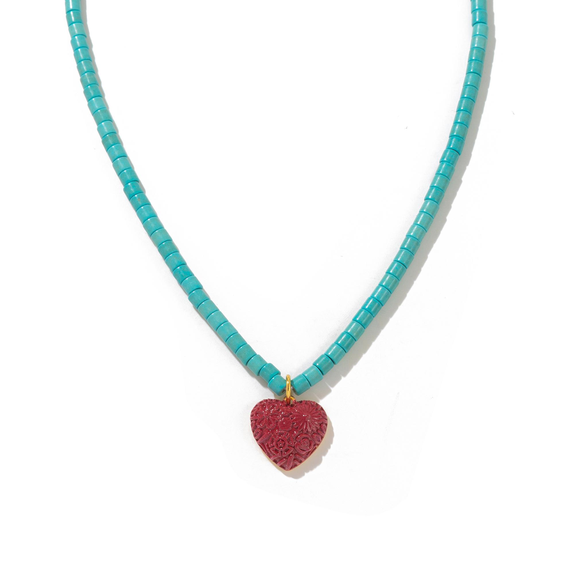 New fashionable face sun bead necklace with heart-shaped gold plating and color preservation for women 40cm
New fashionable face sun bead necklace with heart-shaped gold plating and color preservation for women 40cm