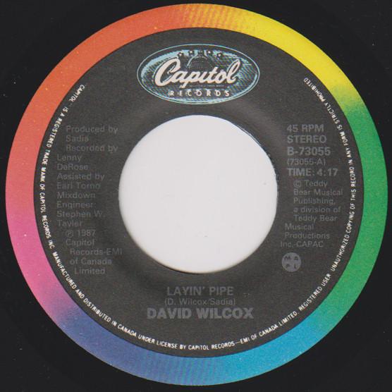 7inch Record DAVID WILCOX Layin Pipe B73055 CAPITOL 1987 Canada Rock Used
7inch Record DAVID WILCOX Layin Pipe B73055 CAPITOL 1987 Canada Rock Used