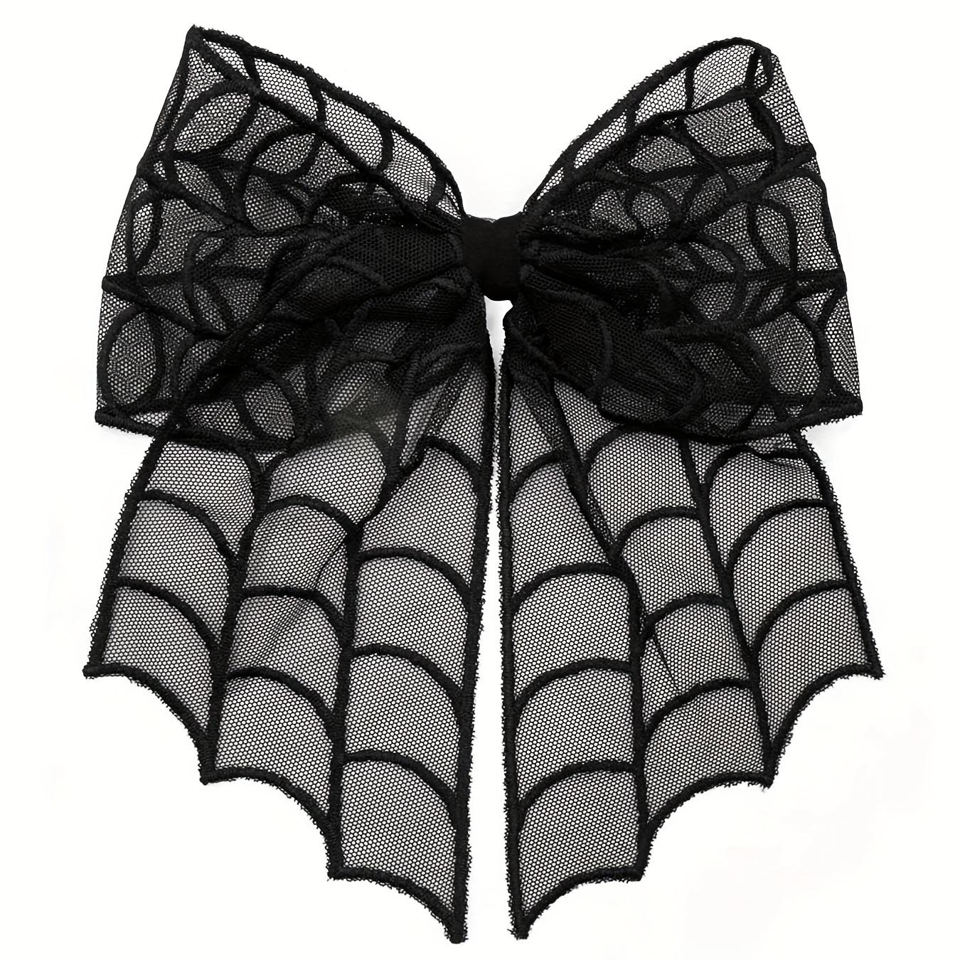 Gothic Punk Spider Web Bow Hair Clip Women S Black Lace Halloween Hair Accessory, Vintage Everyday Hairpin with Intricate Design, Durable Hair Accesso чорний
Gothic Punk Spider Web Bow Hair Clip Women S Black Lace Halloween Hair Accessory, Vintage Everyday Hairpin with Intricate Design, Durable Hair Accesso чорний