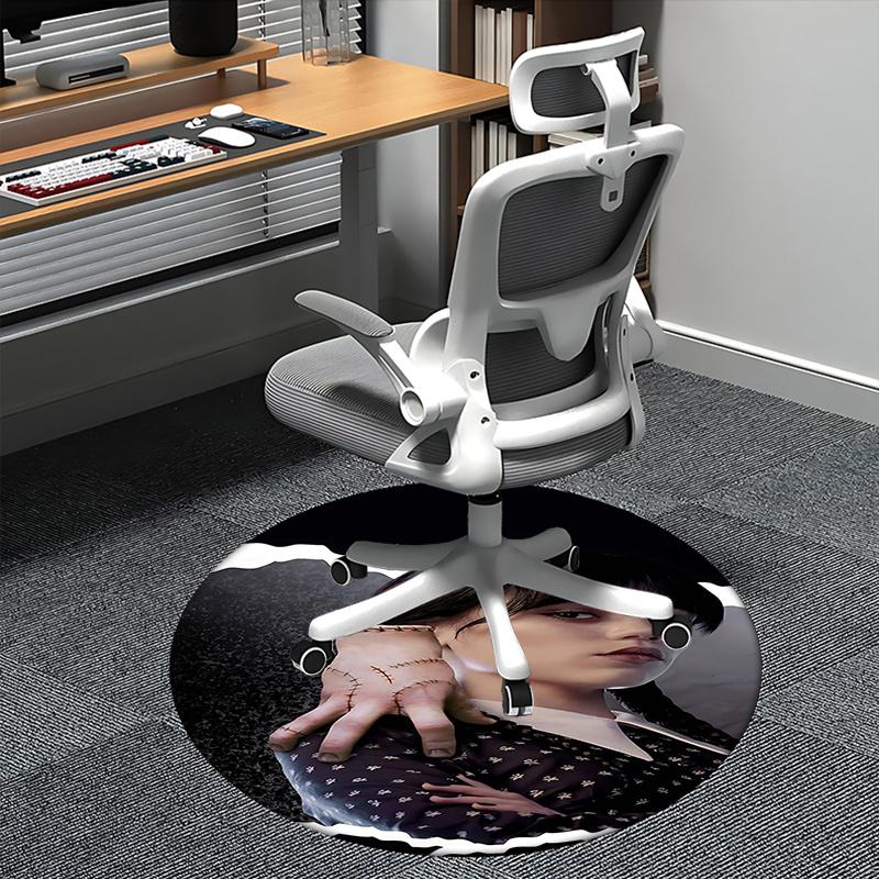 The Addams Family,Gothic Fashion Chair mat Round Rug Office carpet, Non slip, Suitable for Living Rooms, Bedrooms decor.1205252a 80cm by 80cm
The Addams Family,Gothic Fashion Chair mat Round Rug Office carpet, Non slip, Suitable for Living Rooms, Bedrooms decor.1205252a 80cm by 80cm