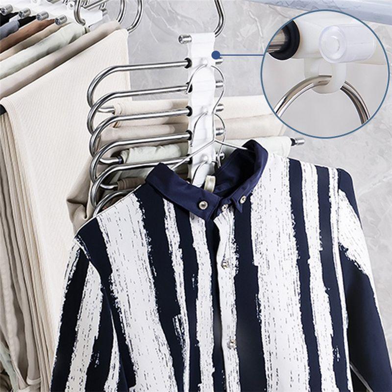 BHBL 5 Layers S Shape Iron Storage Hangers Pants Trousers Hanger Multi-Layers Clothing Storage Rack China Mainland
BHBL 5 Layers S Shape Iron Storage Hangers Pants Trousers Hanger Multi-Layers Clothing Storage Rack China Mainland