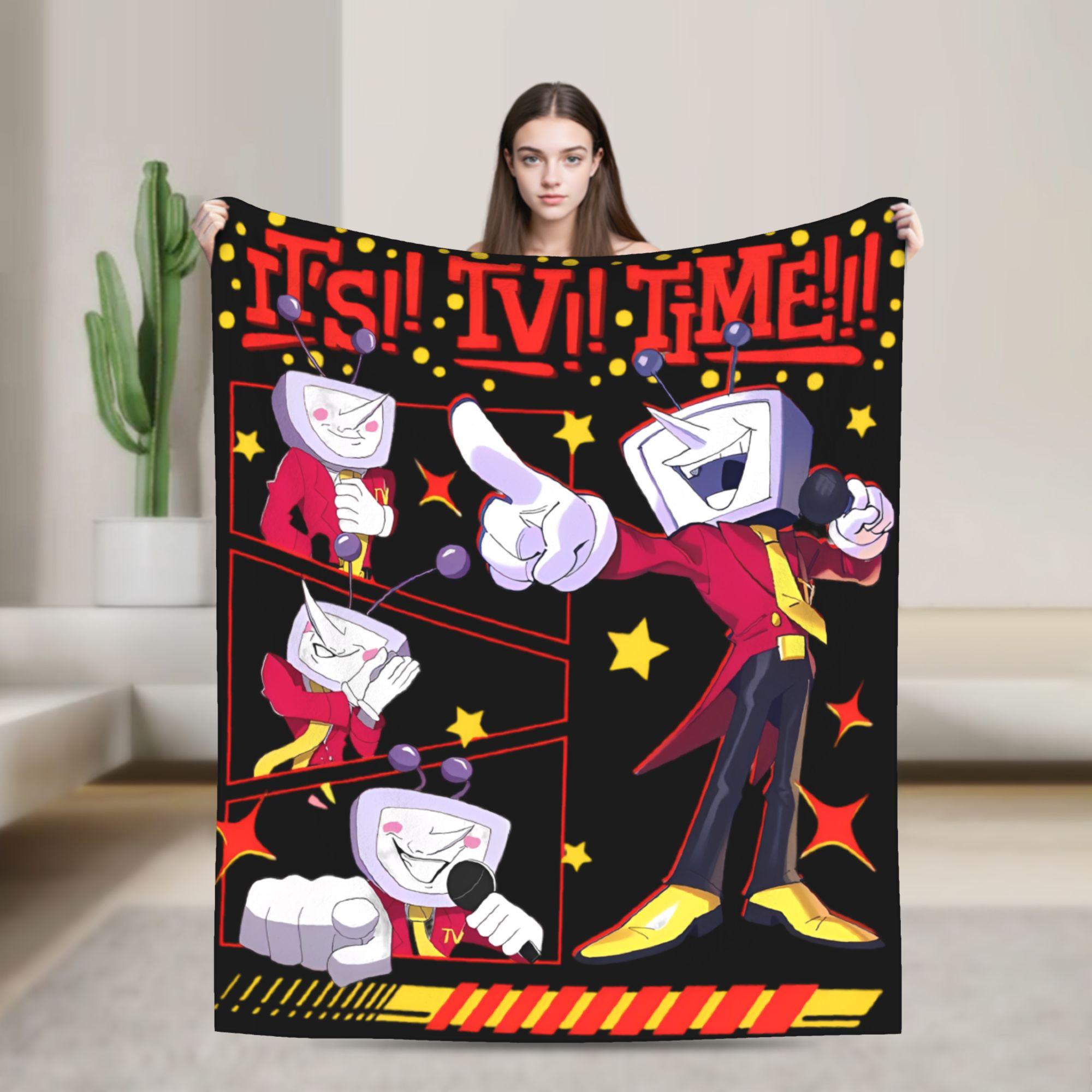 Deltarune Mr Tenna Blanket Airplane Travel Flannel Bedding Throws For Couch Chair Soft Warm Quality Bedspread Birthday Gift 80x120cm(31x47inch)
Deltarune Mr Tenna Blanket Airplane Travel Flannel Bedding Throws For Couch Chair Soft Warm Quality Bedspread Birthday Gift 80x120cm(31x47inch)