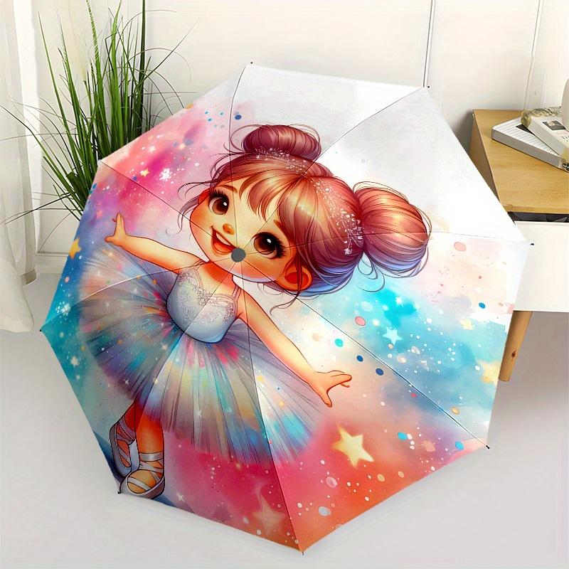 Ballerina,Watercolor Automatic Folding Umbrella 8 Ribs Lightweight Design, Durable Iron Frame, Compact and Portable, Ideal Birthday or Chr
Ballerina,Watercolor Automatic Folding Umbrella 8 Ribs Lightweight Design, Durable Iron Frame, Compact and Portable, Ideal Birthday or Chr