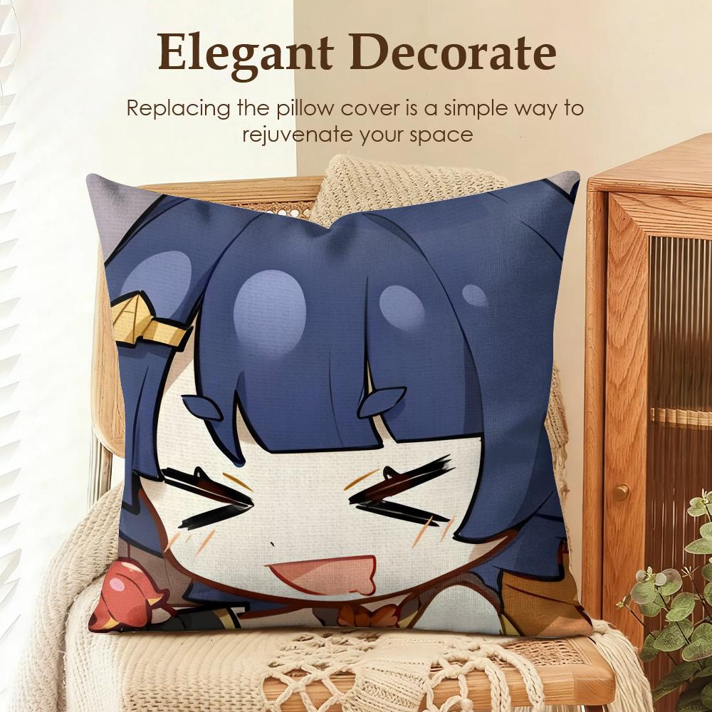 Xiangling cute Genshin Impact Cushion Cover Natural Linen Organic Fabric DoubleSided Printing Sofa Home Decor Gift Pillow Case 30x30cm
Xiangling cute Genshin Impact Cushion Cover Natural Linen Organic Fabric DoubleSided Printing Sofa Home Decor Gift Pillow Case 30x30cm