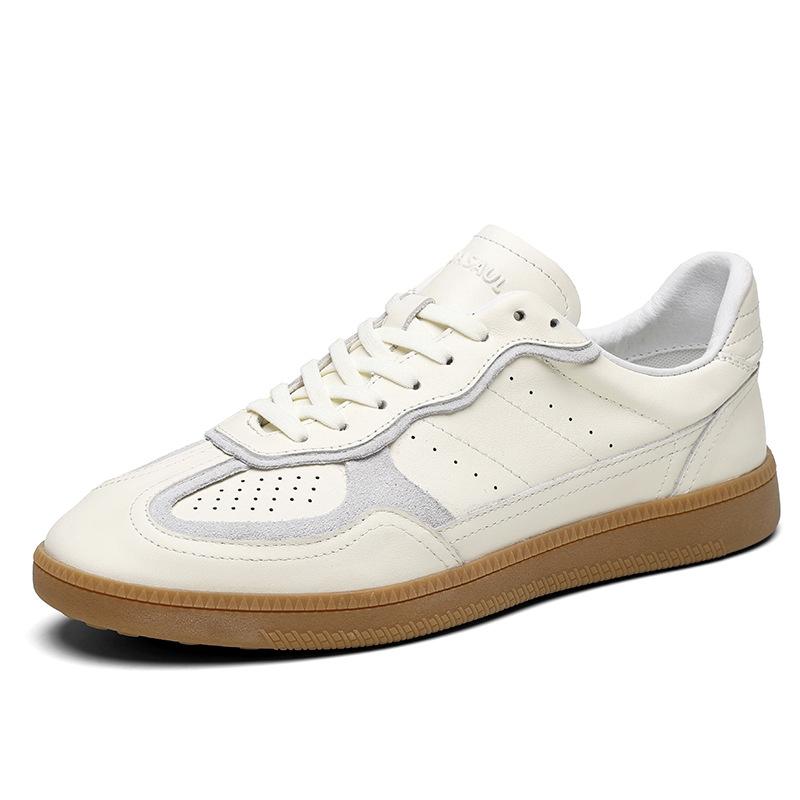 European Station Men s Shoes Leather Retro Little White Shoes New Leather Casual Versatile Board Shoes Men s German Training Retro Trend Shoes 44
European Station Men s Shoes Leather Retro Little White Shoes New Leather Casual Versatile Board Shoes Men s German Training Retro Trend Shoes 44