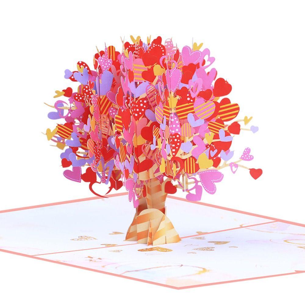 Romantic 3D Pop-Up Gift Card Paper Thank You Message Card Valentine s Day Gifts Love Tree
Romantic 3D Pop-Up Gift Card Paper Thank You Message Card Valentine s Day Gifts Love Tree