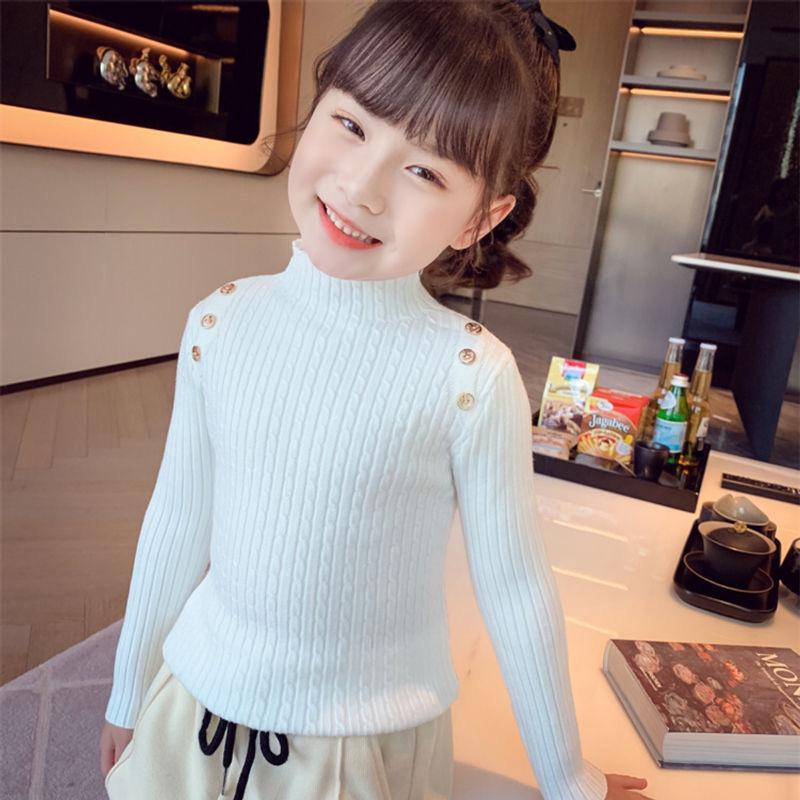 Trendy Girls Knitwear 2022: Autumn/Winter Korean-Style Base Layer Top 100cm білий
Trendy Girls Knitwear 2022: Autumn/Winter Korean-Style Base Layer Top 100cm білий