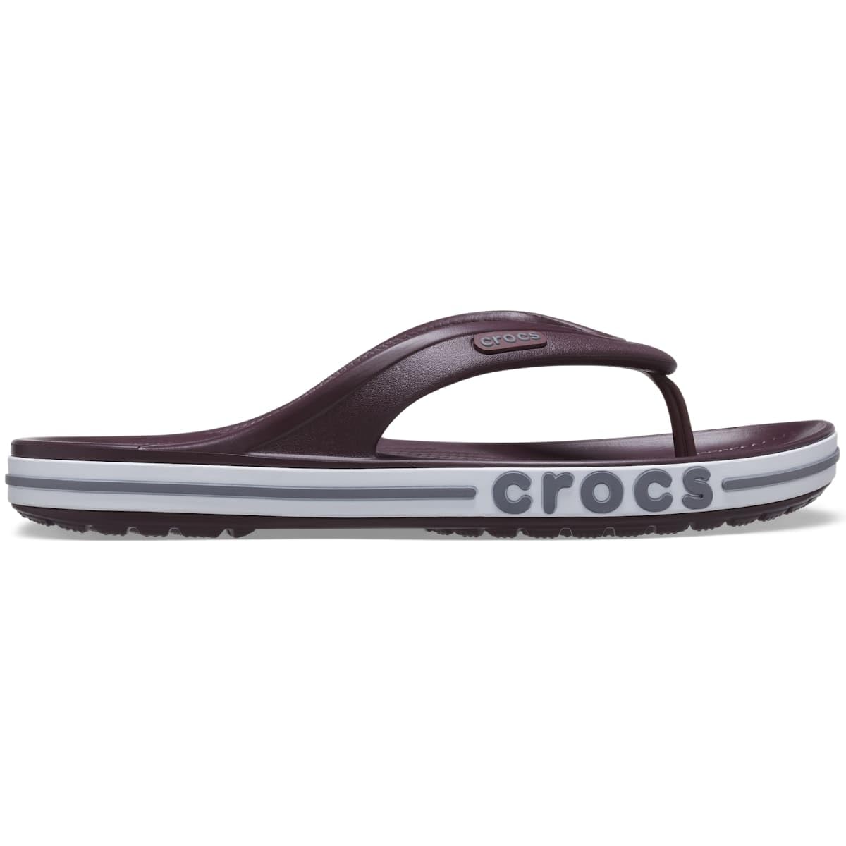 Crocs Bayaband Flip Sandals, Burgundy, 22cm
Crocs Bayaband Flip Sandals, Burgundy, 22cm