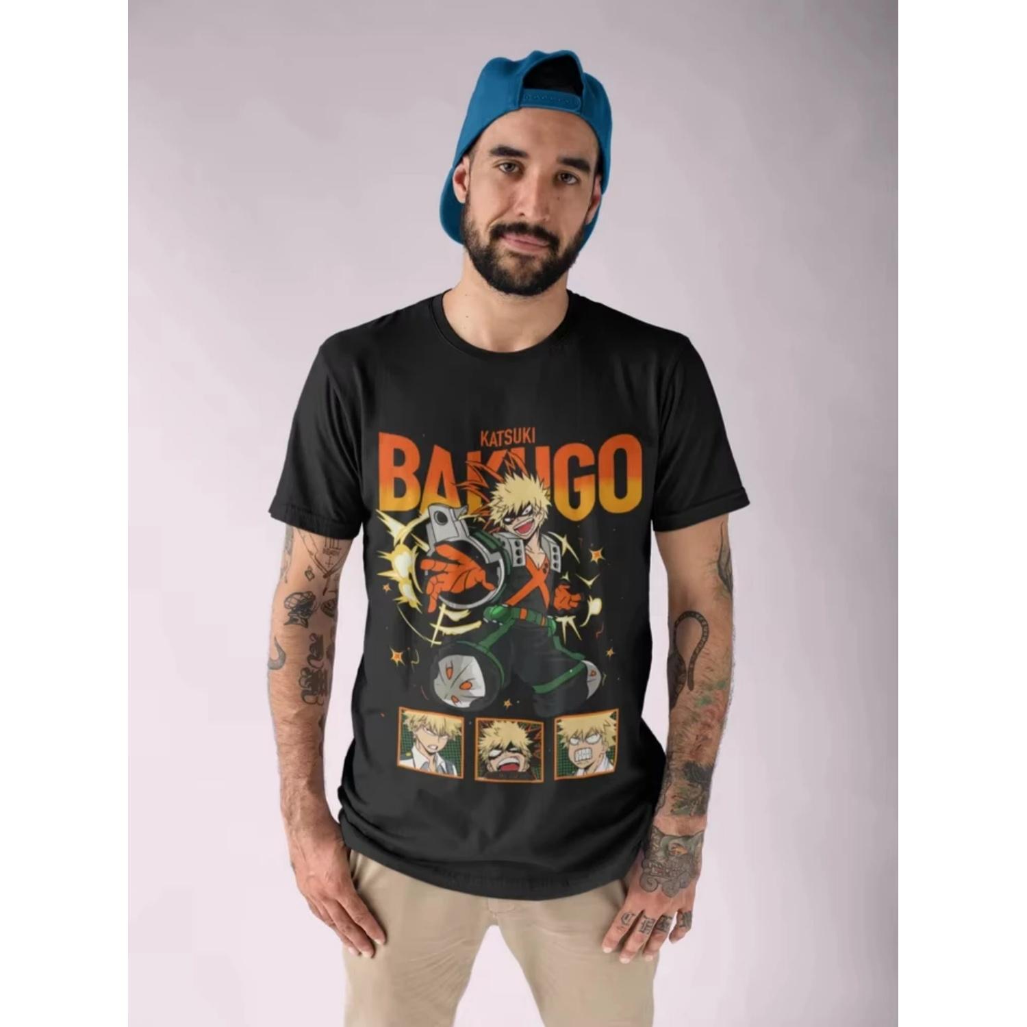 2026 New Fashion Katsuki Bakugo Short-sleeved High Quality Oversized Casual T-Shirt Manga Hero Anime MHA Gift Shirt Tee All Size S чёрный
2026 New Fashion Katsuki Bakugo Short-sleeved High Quality Oversized Casual T-Shirt Manga Hero Anime MHA Gift Shirt Tee All Size S чёрный