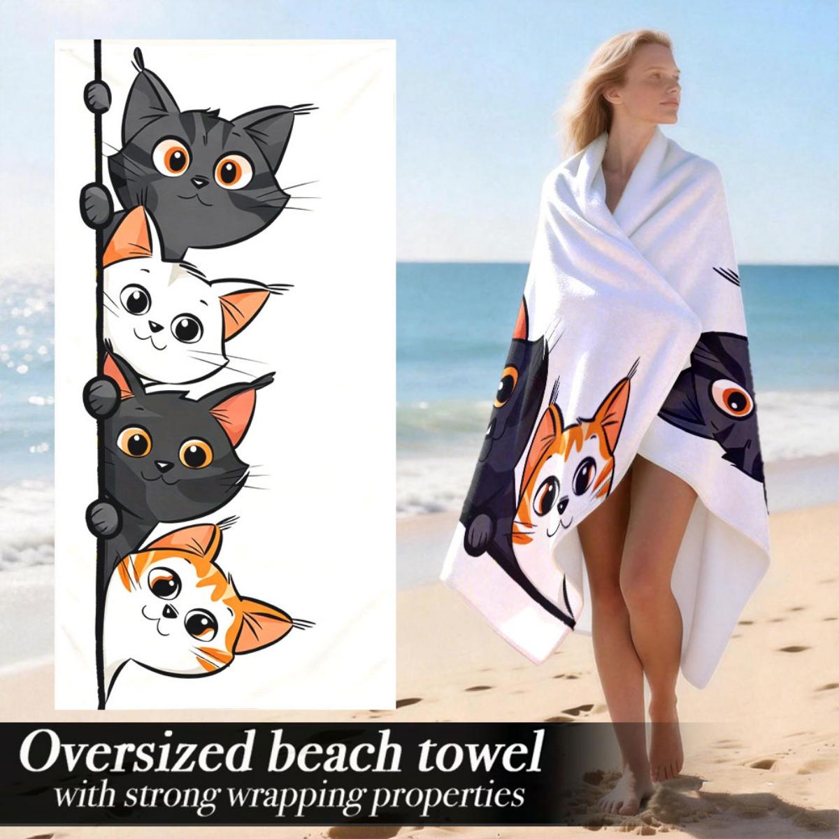 Plush Absorbent Extra Large Lightweight Luxury Oversized Beach Towel | Strong Wrapping Properties, Polyester, Vintage Style, Sui W40*H60(CM)
Plush Absorbent Extra Large Lightweight Luxury Oversized Beach Towel | Strong Wrapping Properties, Polyester, Vintage Style, Sui W40*H60(CM)