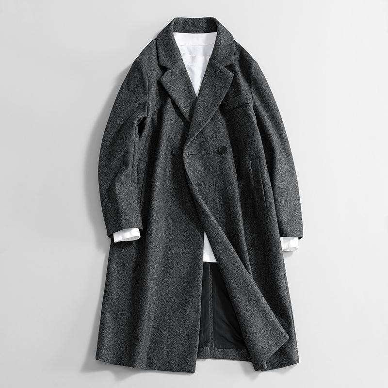 Длинное шерстяное пальто мужское тренч до колена новое утолщенное пальто на осень и зиму 5XL
Длинное шерстяное пальто мужское тренч до колена новое утолщенное пальто на осень и зиму 5XL