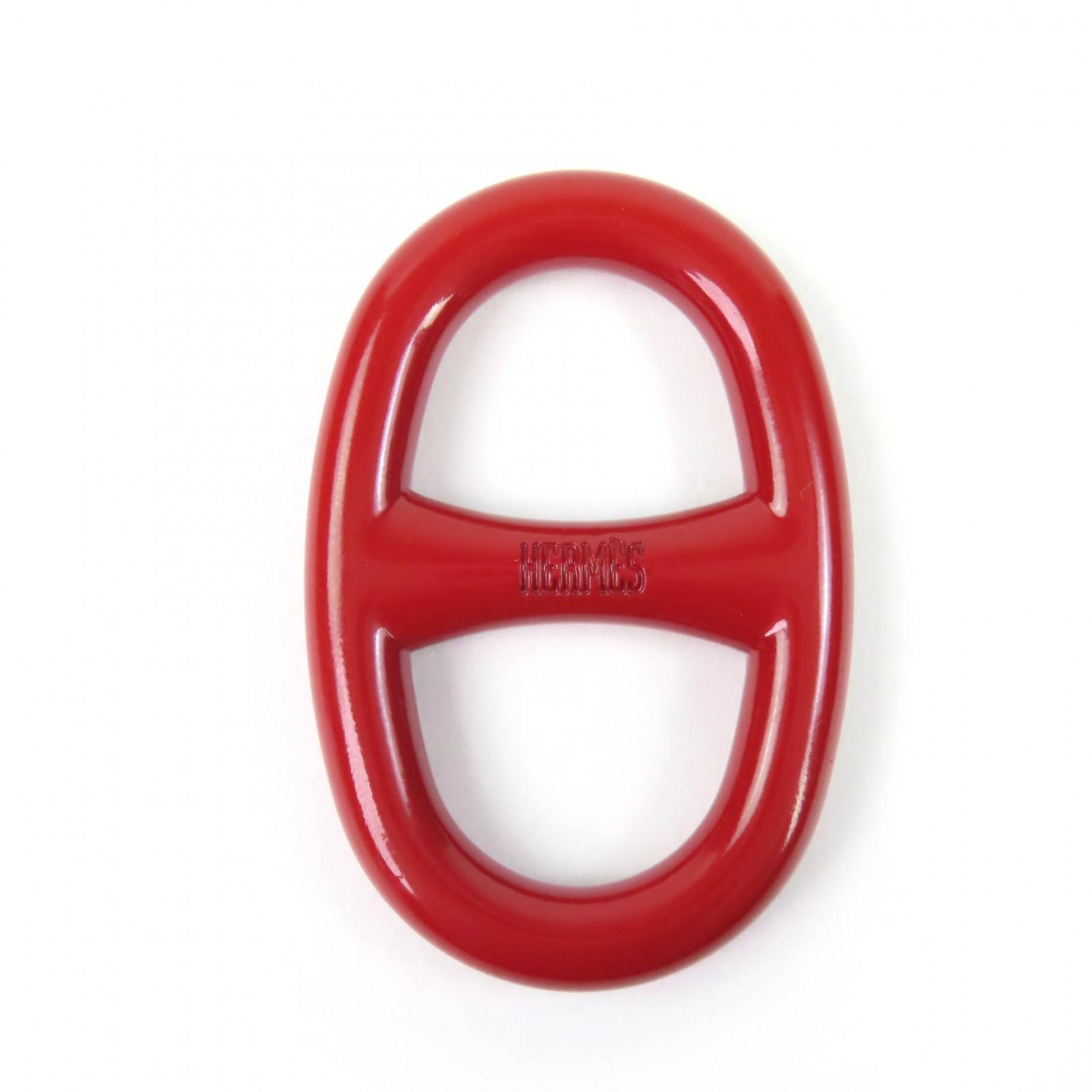 Excellent HERMES Scarf ring Logo-emblazoned Chaine d Ancre Red metal Women Used
Excellent HERMES Scarf ring Logo-emblazoned Chaine d Ancre Red metal Women Used