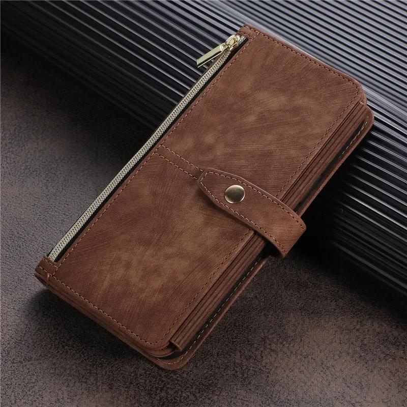 Zipper Wallet Flip Leather Cover For Samsung Galaxy S25 S24 S23 Ultra S22 S21 FE S20 Plus 5G Note 20 10 + Multi Card Case Coque for Galaxy S20 коричневий
Zipper Wallet Flip Leather Cover For Samsung Galaxy S25 S24 S23 Ultra S22 S21 FE S20 Plus 5G Note 20 10 + Multi Card Case Coque for Galaxy S20 коричневий