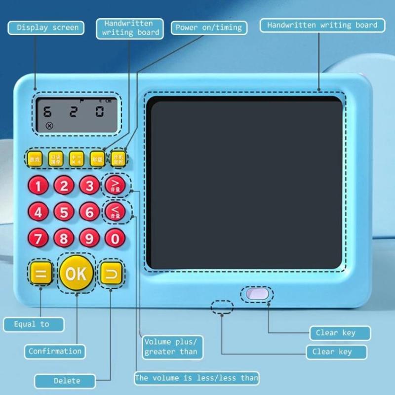 Smart Math Handwriting Pad For Kids – Arithmetic Practice & Drawing Board синий
Smart Math Handwriting Pad For Kids – Arithmetic Practice & Drawing Board синий