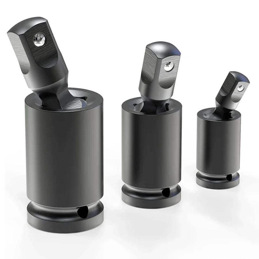 3-piece universal universal universal joint, impact rotating sleeve 1/4 inch, 3/8 inch, 1/2 inch drive sleeve set
3-piece universal universal universal joint, impact rotating sleeve 1/4 inch, 3/8 inch, 1/2 inch drive sleeve set