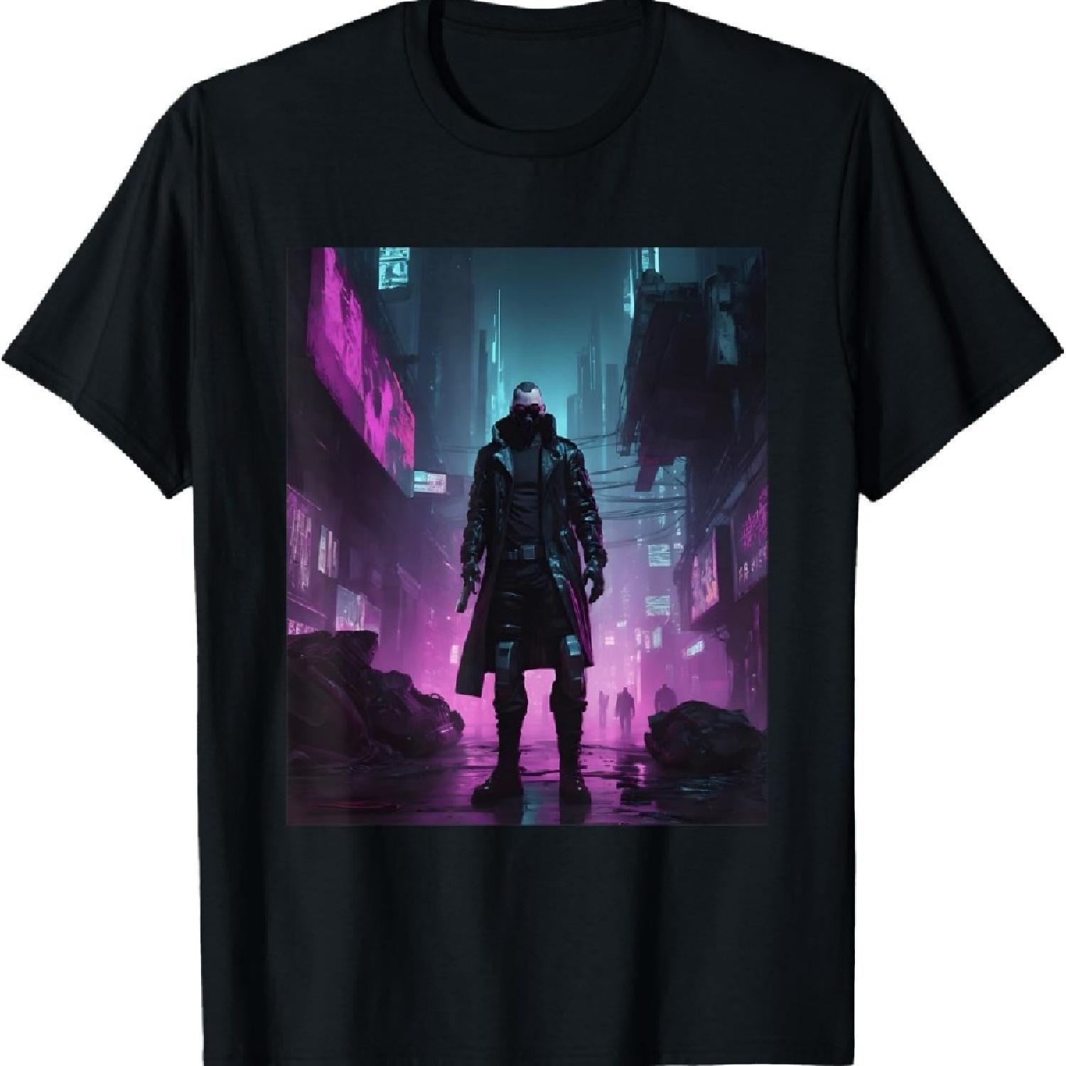 Cyberpunk Aesthetic Futuristic Graphic Design Print T-Shirt S
Cyberpunk Aesthetic Futuristic Graphic Design Print T-Shirt S