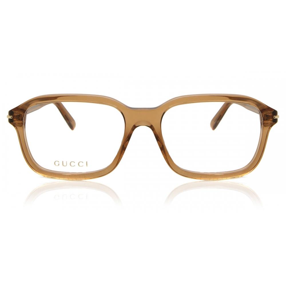 Gucci Men Eyeglasses Gg1446o 004 Brown/56-18-145
Gucci Men Eyeglasses Gg1446o 004 Brown/56-18-145